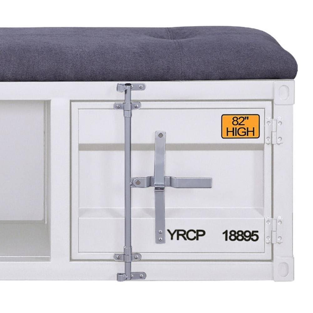 Acme Cargo Bench (Storage) Gray Fabric & OO_OV61OWPD