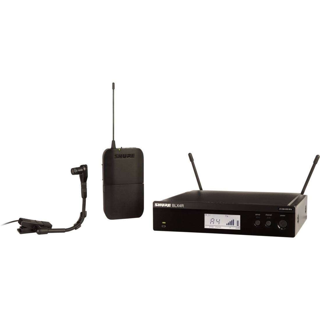 Shure Blx14r/B98 Instrument Wireless System (H9 Band) R4_LMVGEDXK
