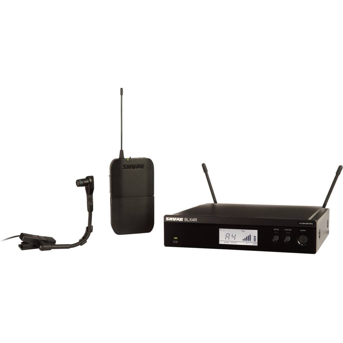 Shure Blx14r/B98 Instrument Wireless System (H9 Band) R4_LMVGEDXK