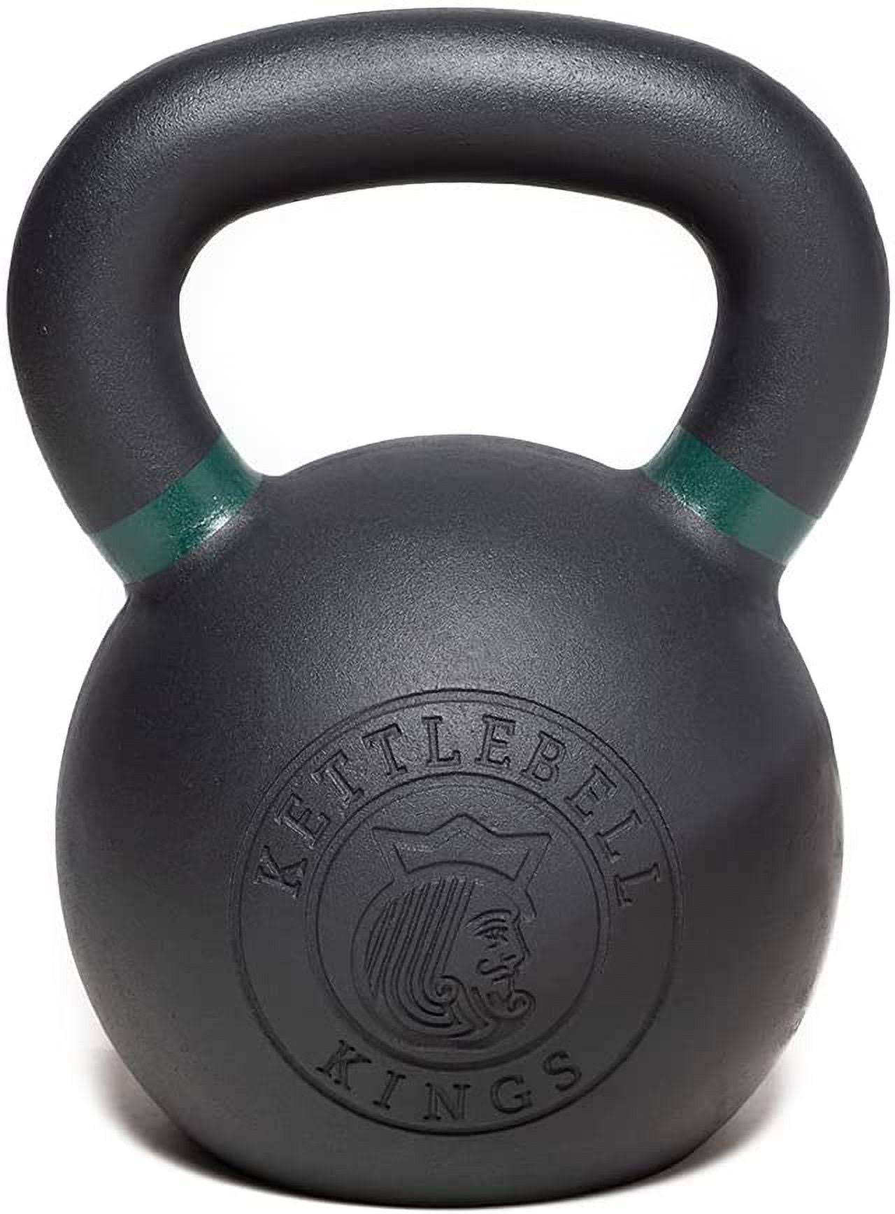 Kettlebell Kings 5-90lb Powder Coated Kettlebell Weights For Women & Men - NO_QFF24DTU