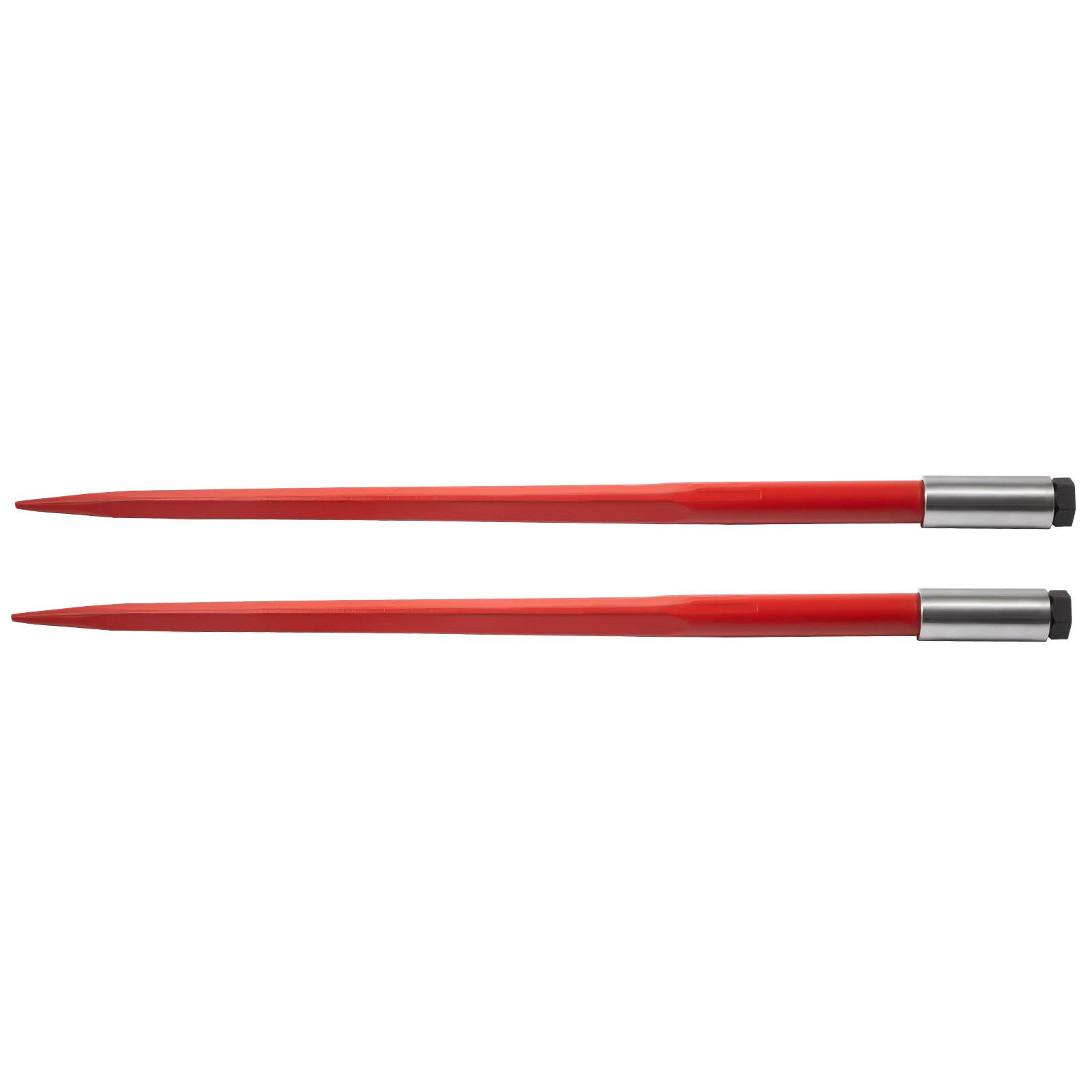 Vevor 2pcs 43 Square Hay Bale Spear 3000lbs Capacity Red Spike Fork 1 3/4 LF_J8XBSJOQ