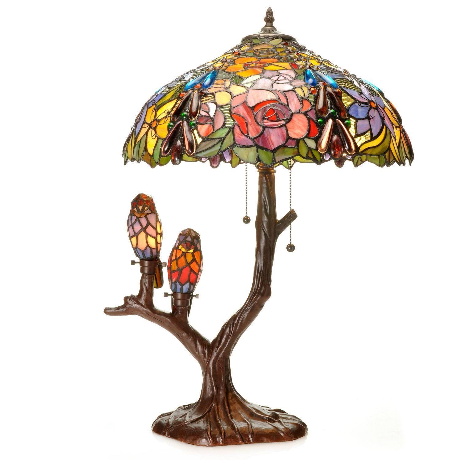 Warehouse Of Tiffany Sarah Camille Table Lamp, HK_CGJDCLE0