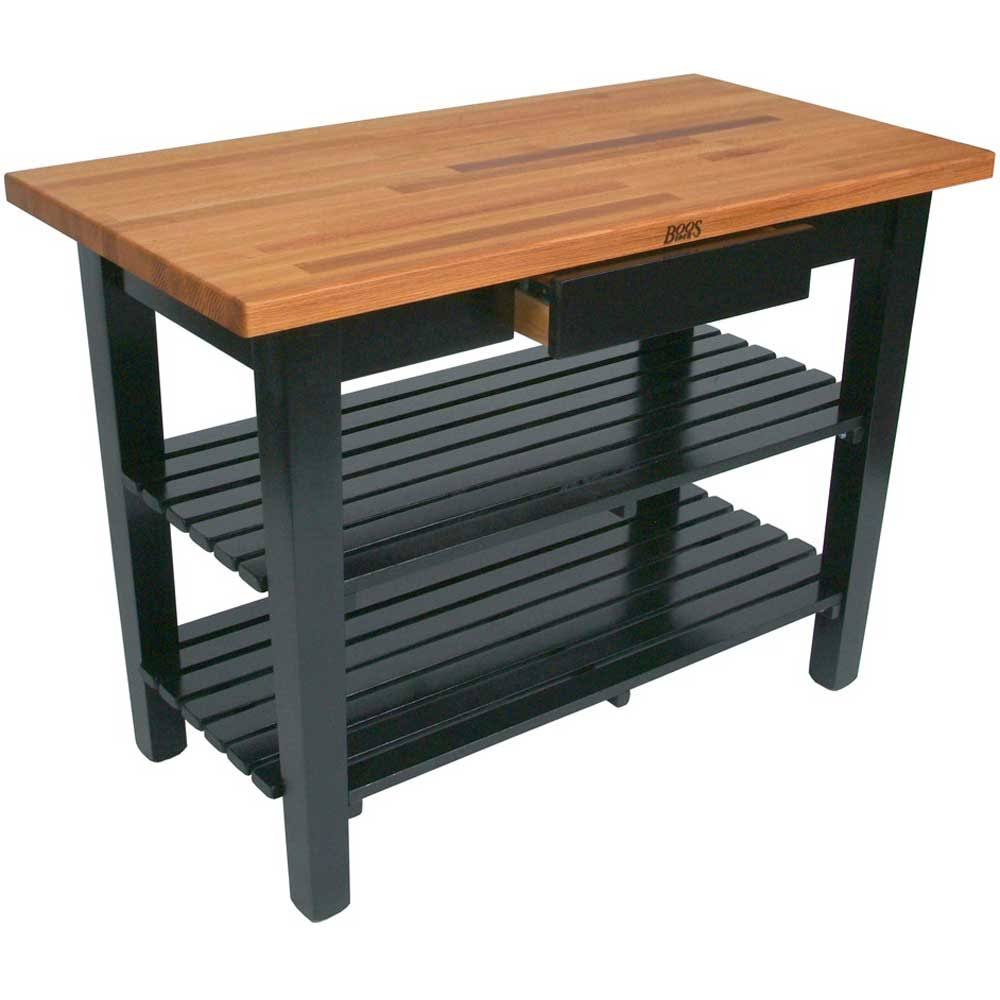 John Boos Oc3625-Bn Oak Work Table 36x25x1-1/2 Barn V7_QX3QSEEW