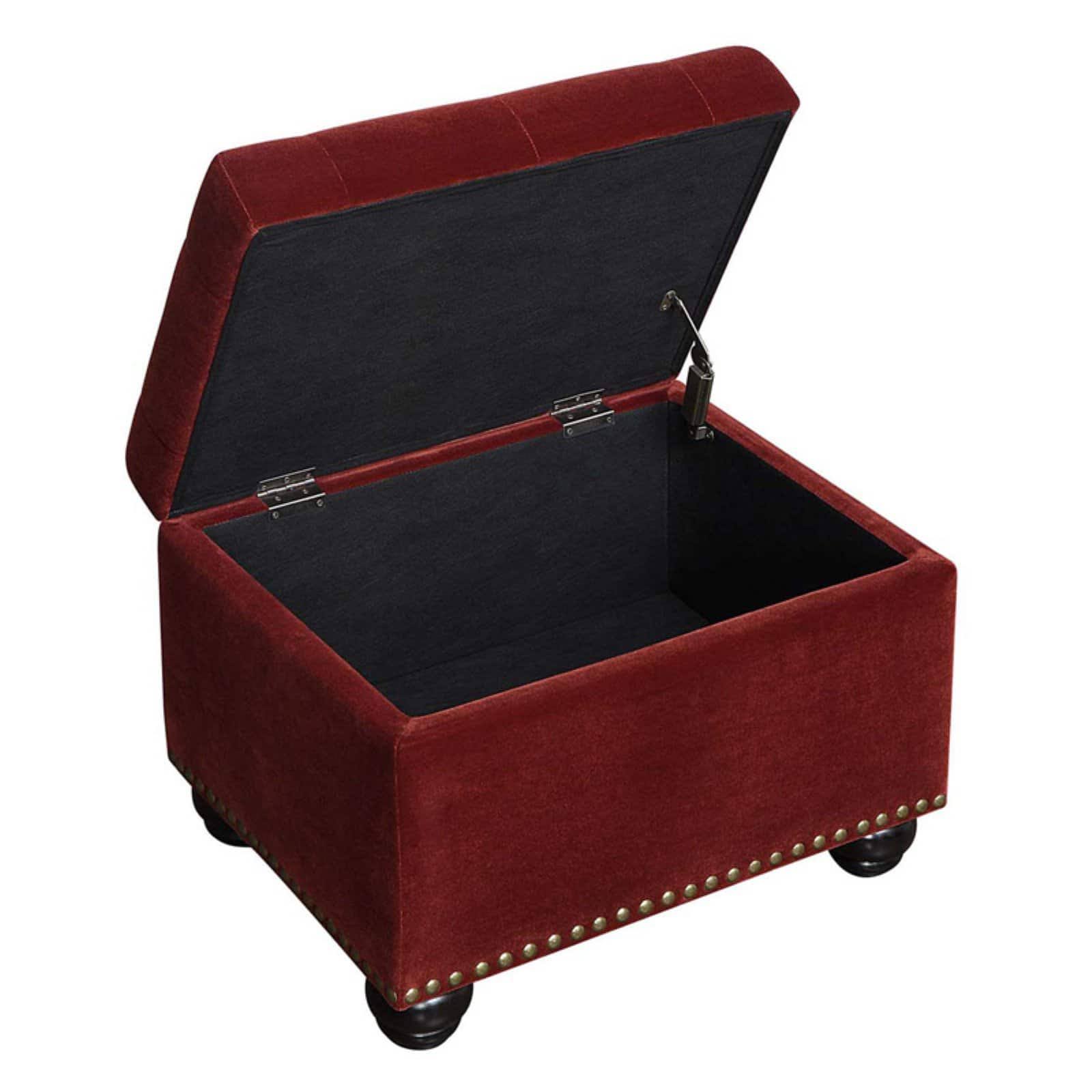 Convenience Concepts Designs4comfort Storage Ottoman, FV_T5H90JWB