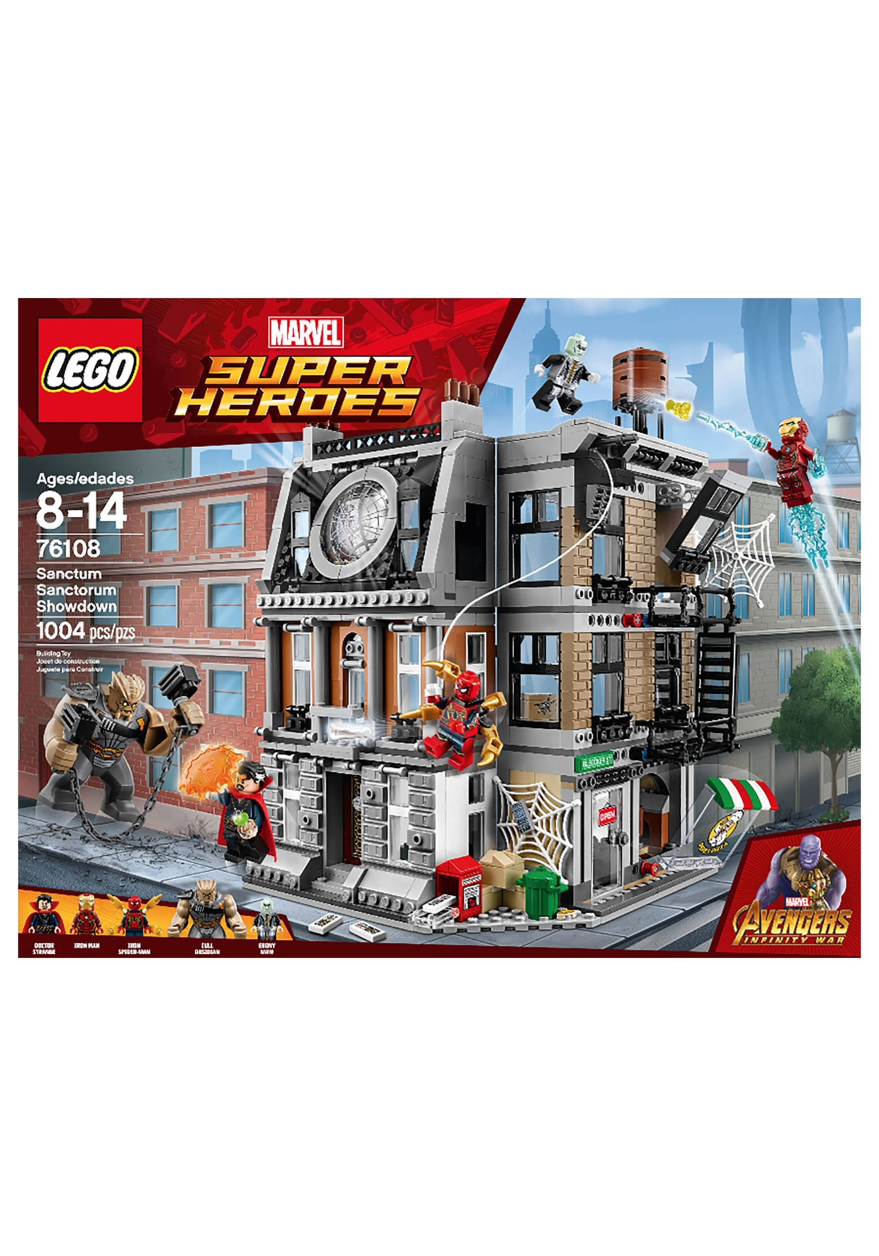 Lego 76108 Marvel Super Heroes Avengers Sanctum Sanctorum NS_0KE7XION