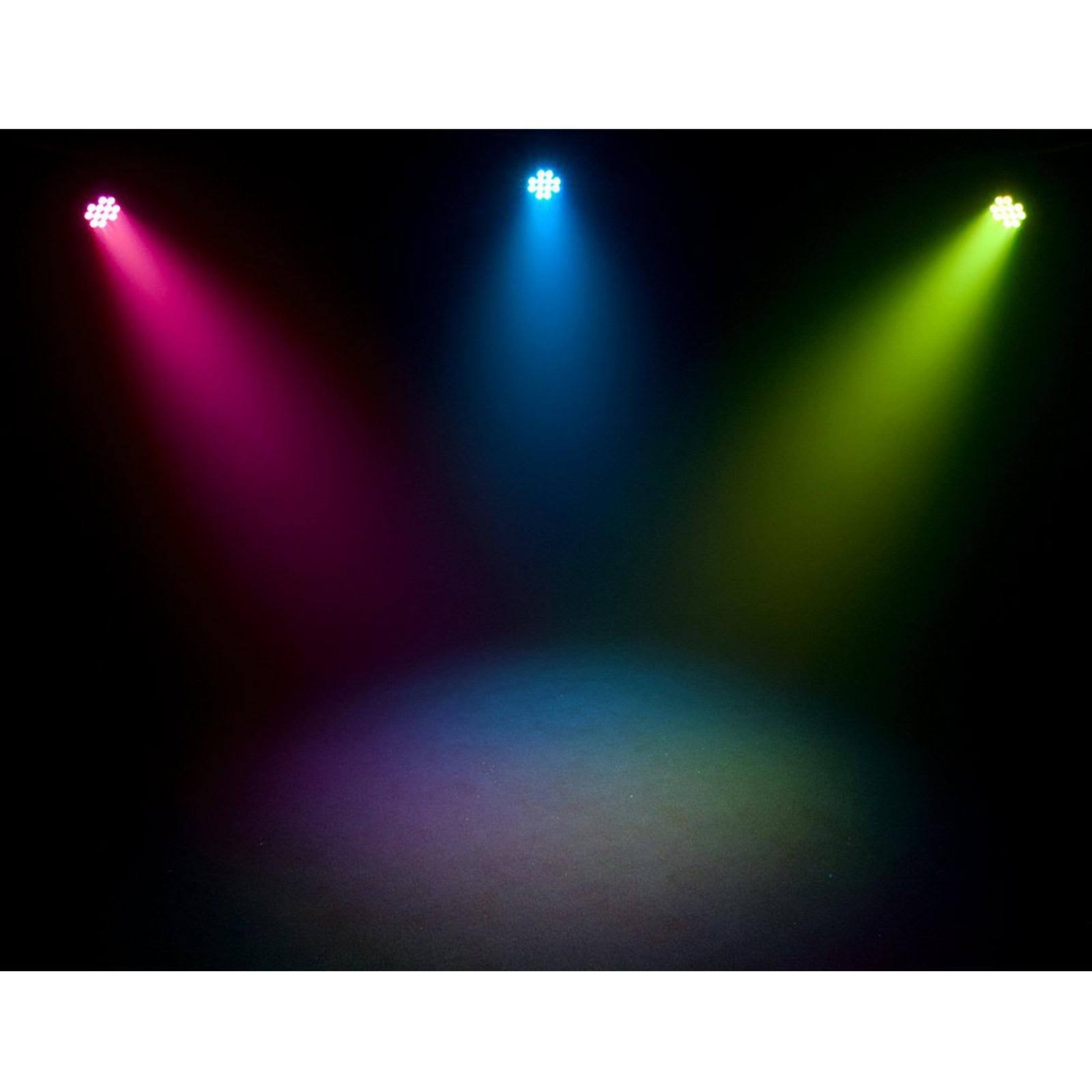 (4) Chauvet Dj Slimpar T12 Bt Bluetooth Wash Lights With Infrared Remote Control & Carry Bag DL_UQUXD9DZ