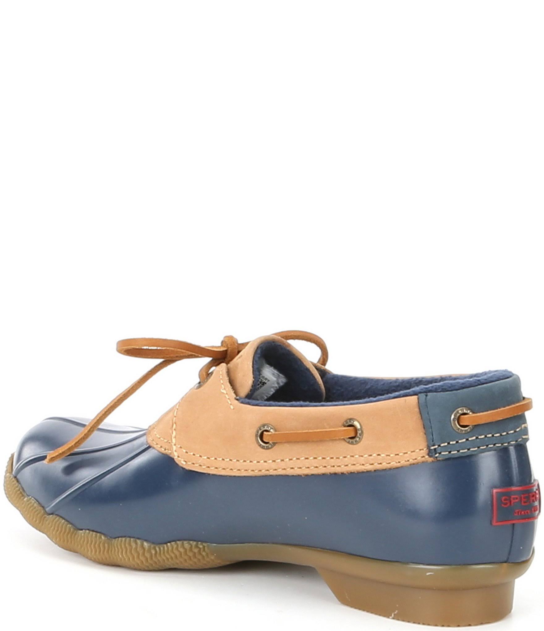 Sperry Women's Saltwater 1-Eye Boot - 7 - Tan / JR_METYJCVT