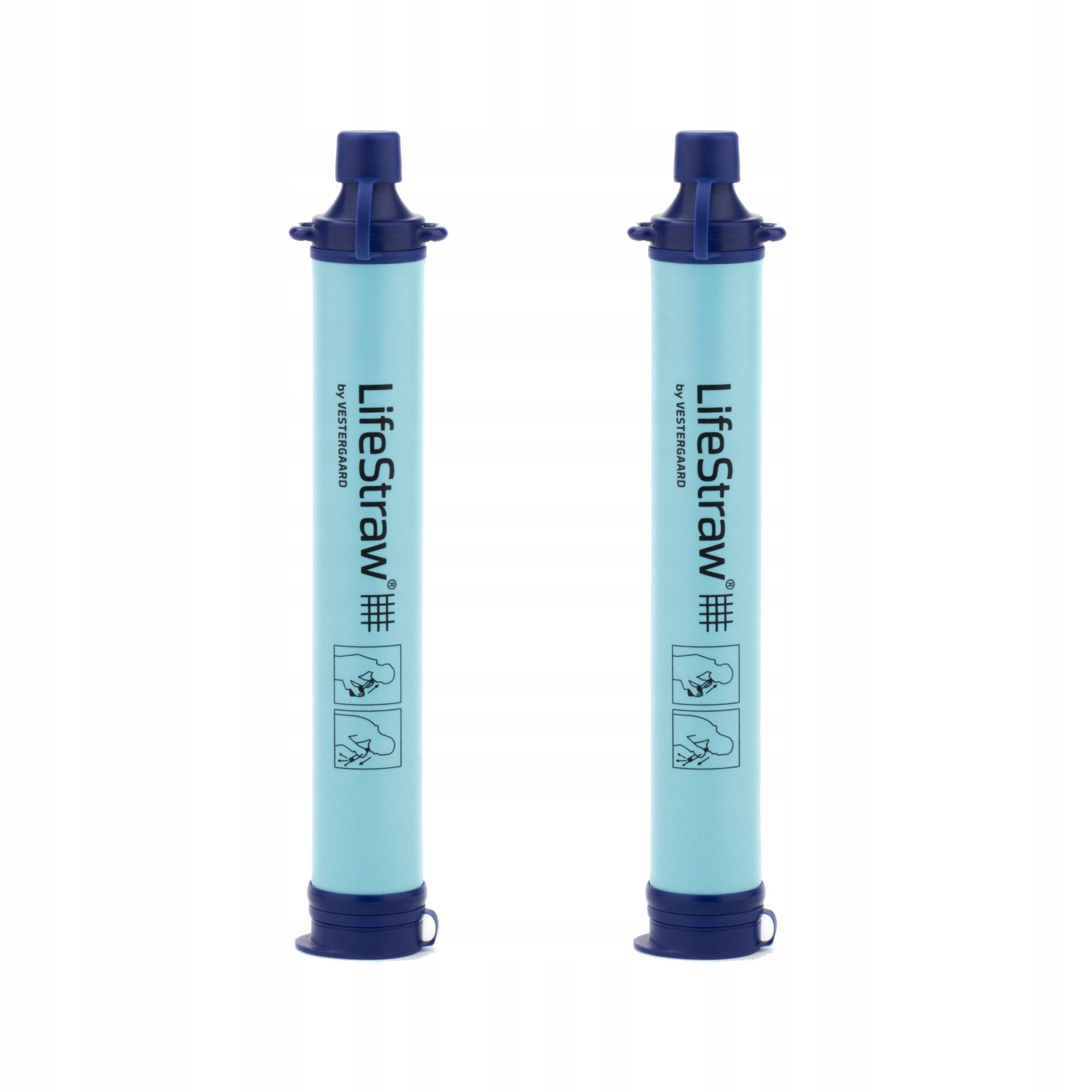 Lifestraw Personal Water Filter For Hiking Camping Travel & Emergency Preparedness (Pack Of 2) MV_VXNHX9Y9
