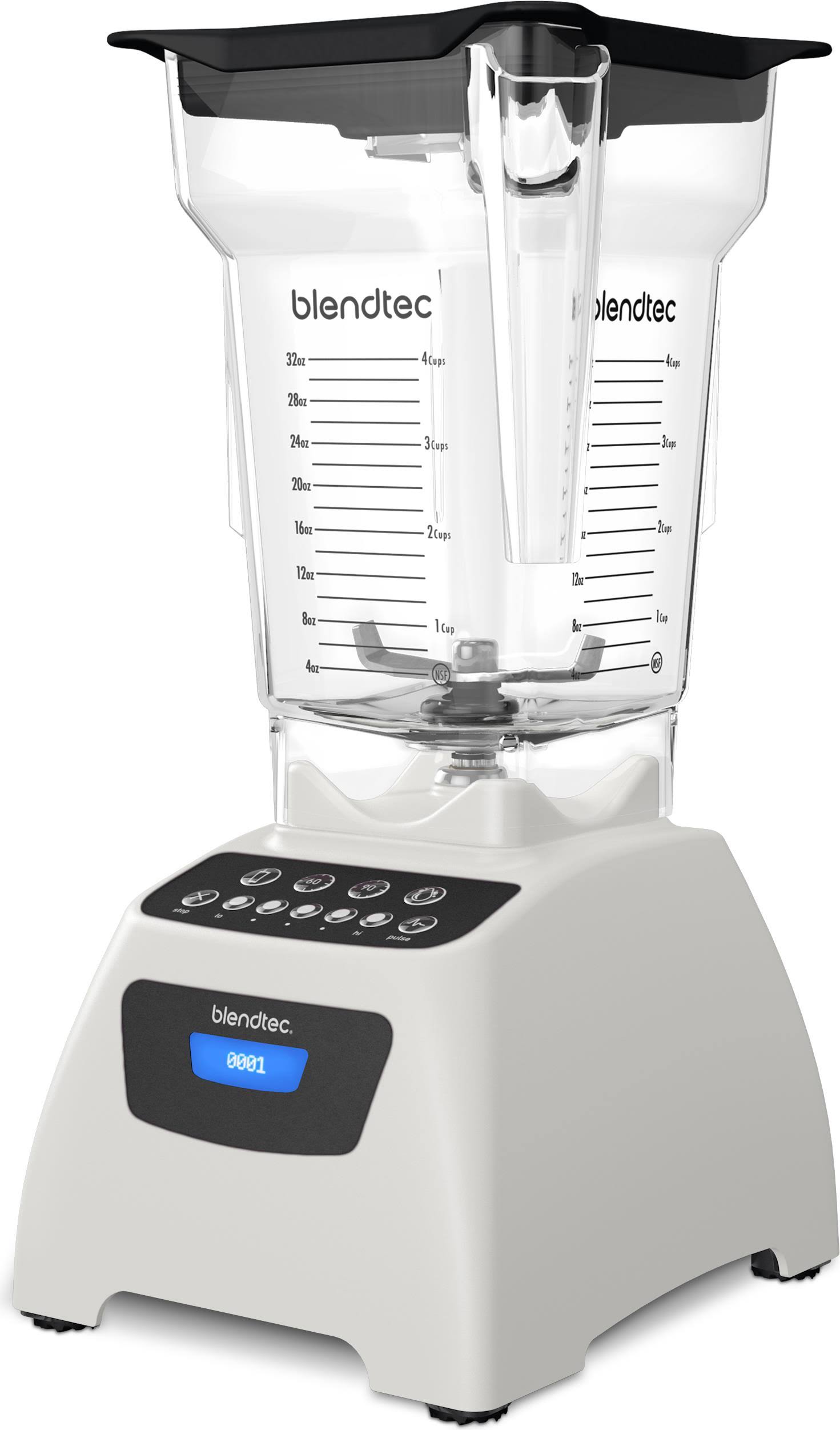 Blendtec Classic 575 Blender ,Fourside Jar (75 Oz) ,Professional-Grade Power ,Self-Cleaning , 4 Pre-Programmed Cycles , 5-Speeds , MF_BRWPRK4I