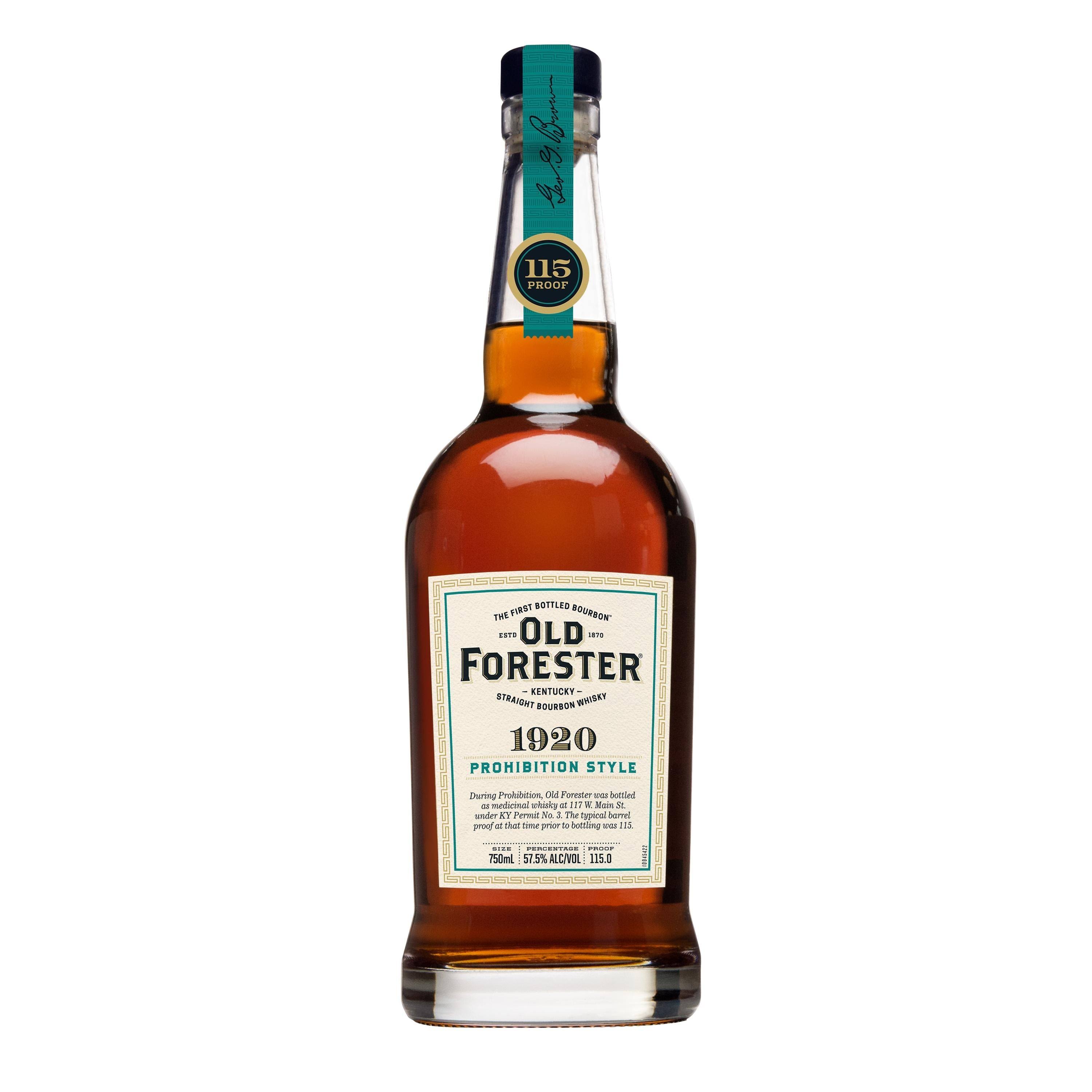 Old Forester Bourbon Whisky, Kentucky Straight, Prohibition Style - 750 RV_3TAOGYHN