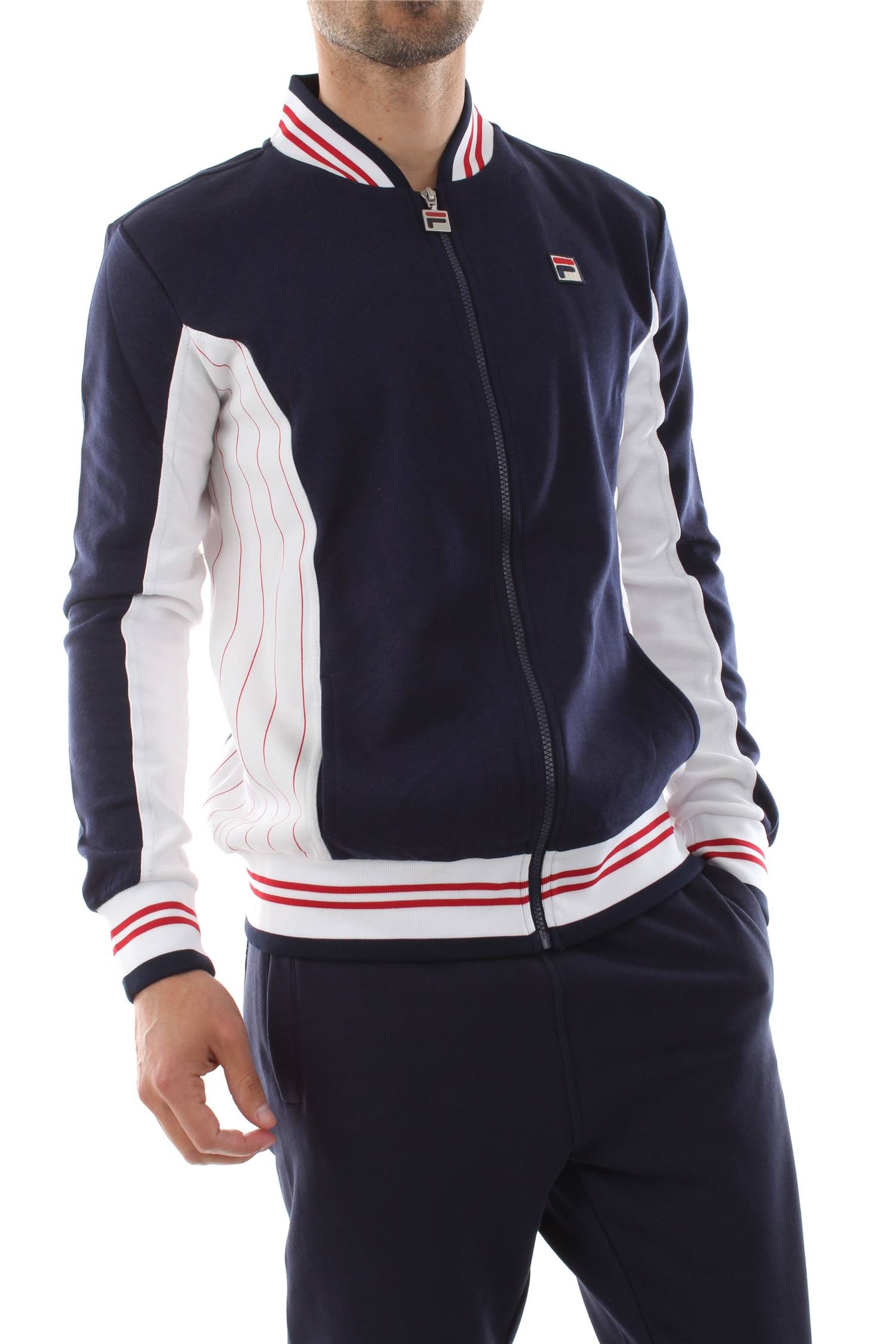 Fila Settanta Jacket Baseball Track Top - Navy SB_IXW5XZW6