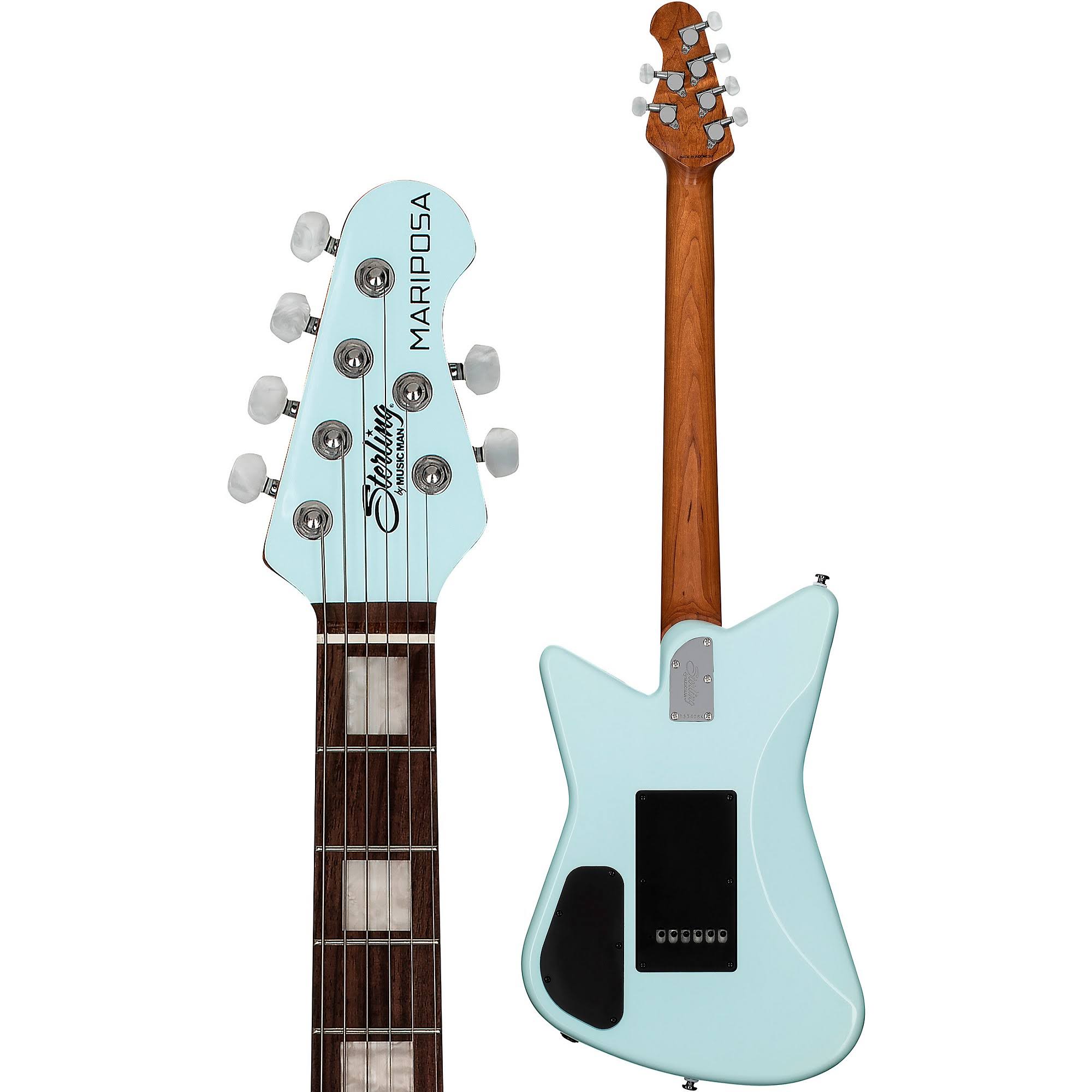 Sterling By Music Man Mariposa Electric Guitar (Daphne Blue) 02_ZV9L9RFV