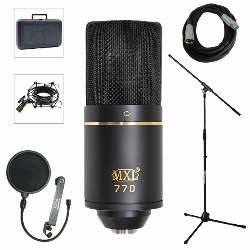 Mxl 770 Studio Condenser Microphone Recording MS_OPAX6YIB