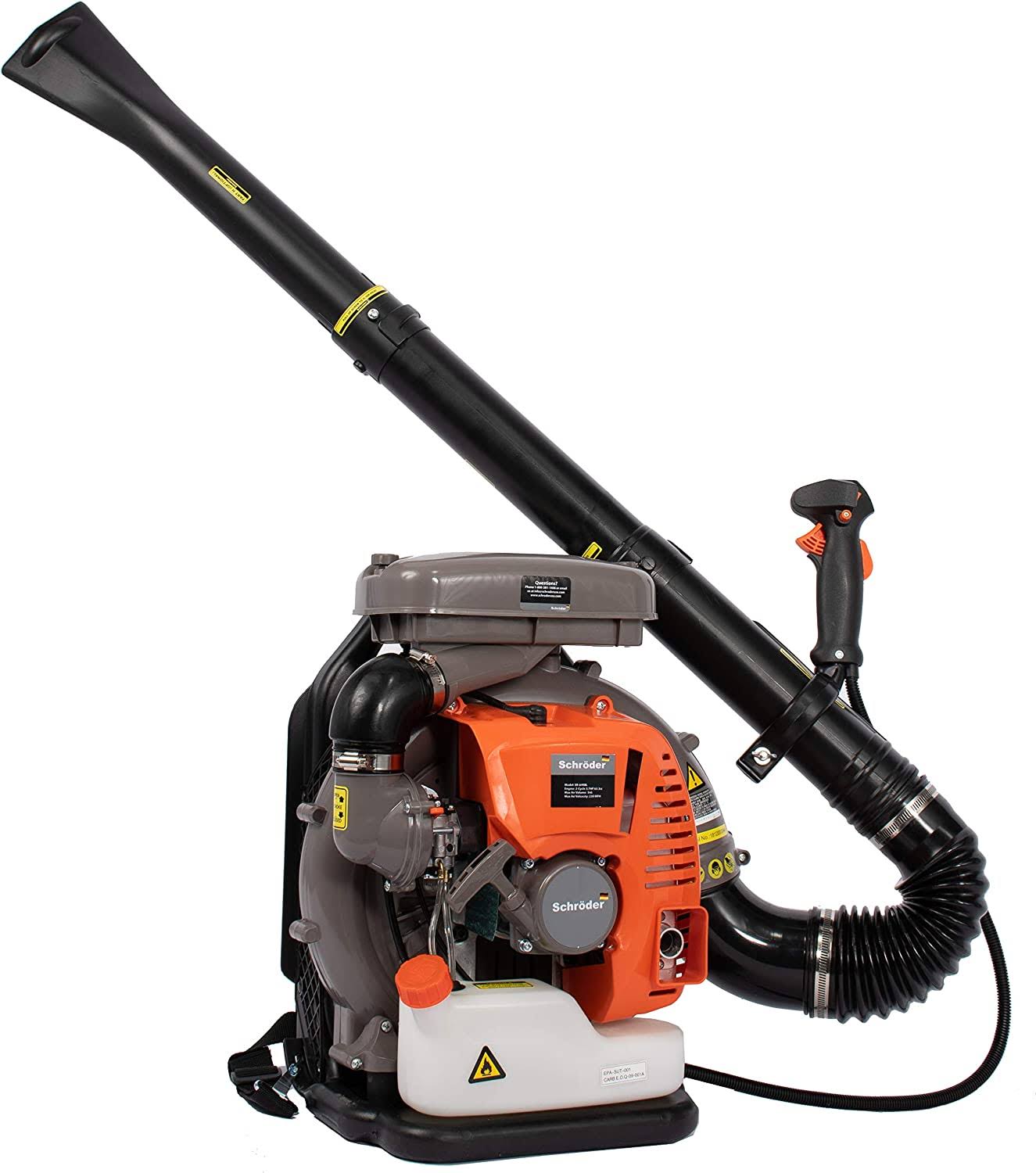 Schrder Industrial Backpack Leaf Blower 5-Year Warranty Model: Sr-6400l, XF_DCTGSIWP
