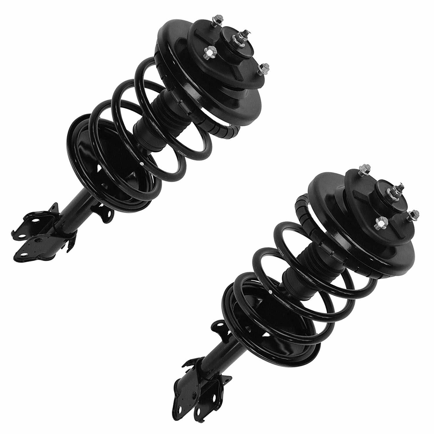 Trq Front Rear Shock Loaded Strut Spring Assembly Kit Set Of 4 For Mdx Pilot Suv RI_IRINFG5L