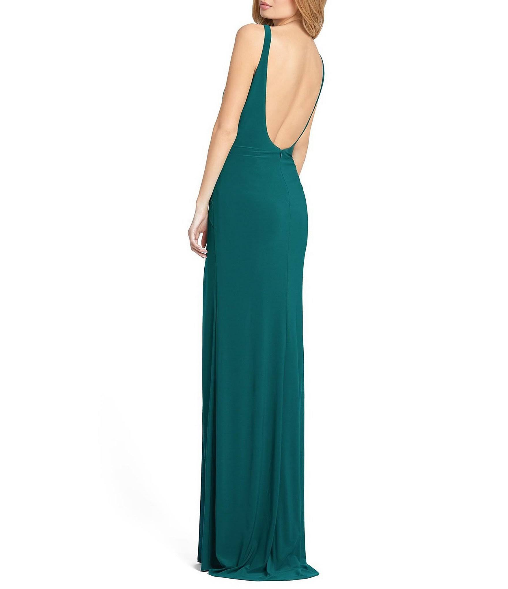Mac Duggal Women's Jersey Sleeveless Gown - Red - Size OO_FERTZNUI