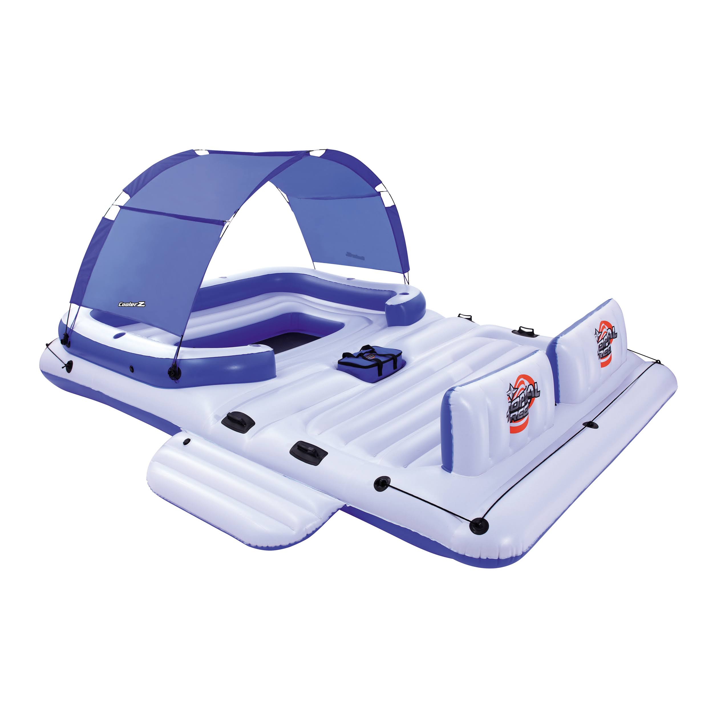 Bestway Tropical Breeze 6 Person Floating Island Raft Repair Patch IS_3YN4M2YE