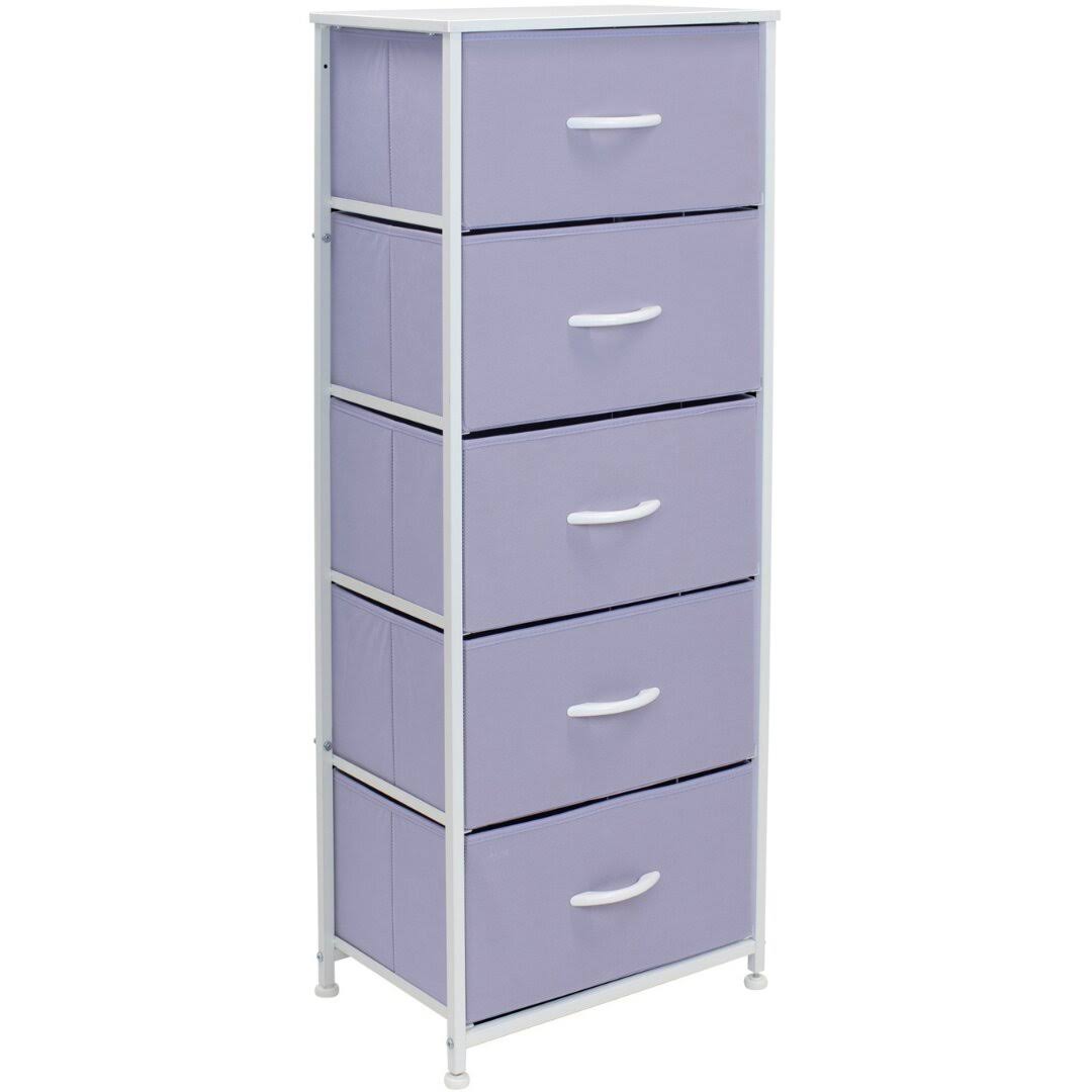 Sorbus 5 Tall Drawers Chest Dresser - DP_DTYIIMPQ