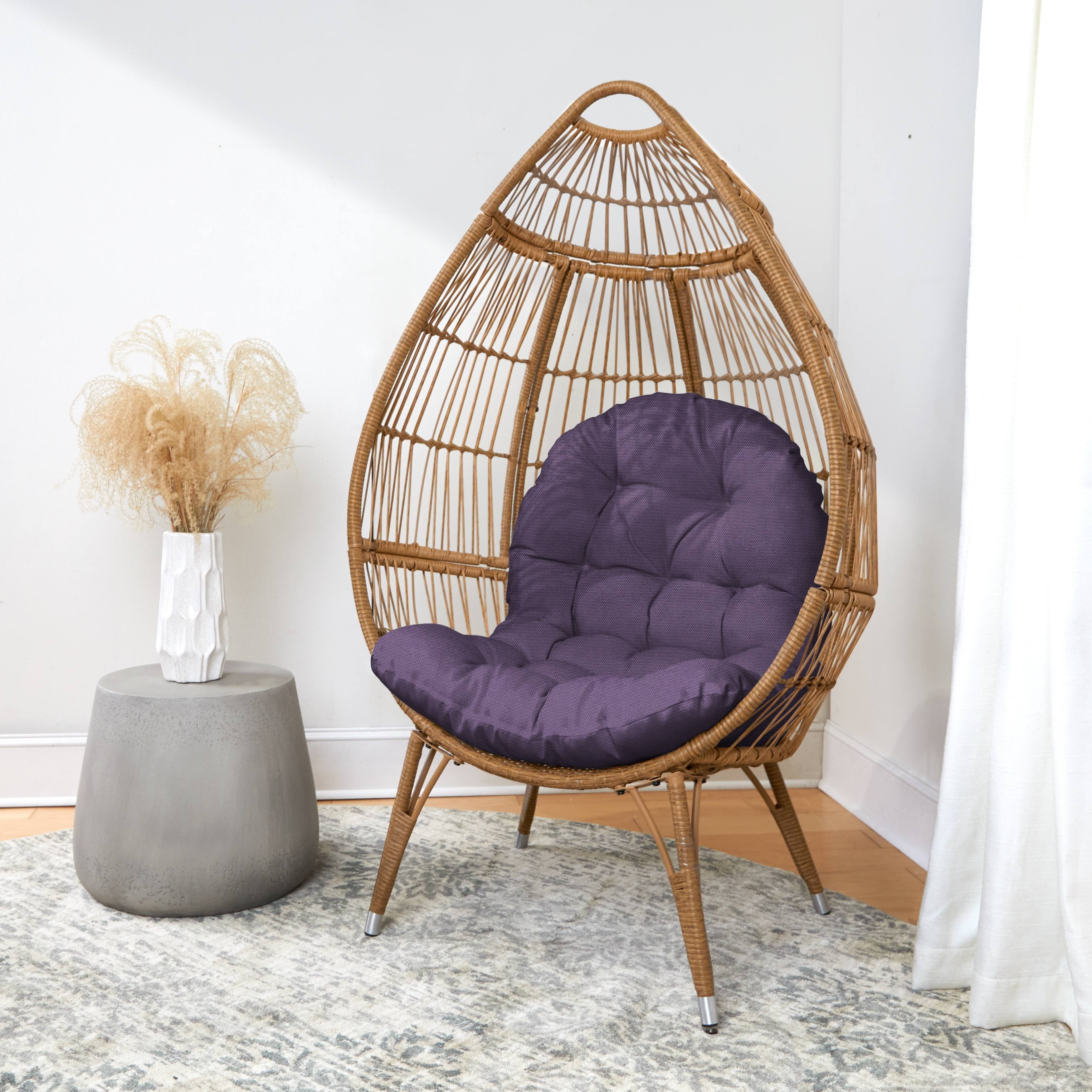 Humble + Haute Indoor Egg Chair Cushion (Cushion Only) - 44 X 27 X 4 - Blush XJ_FHWYWMEL