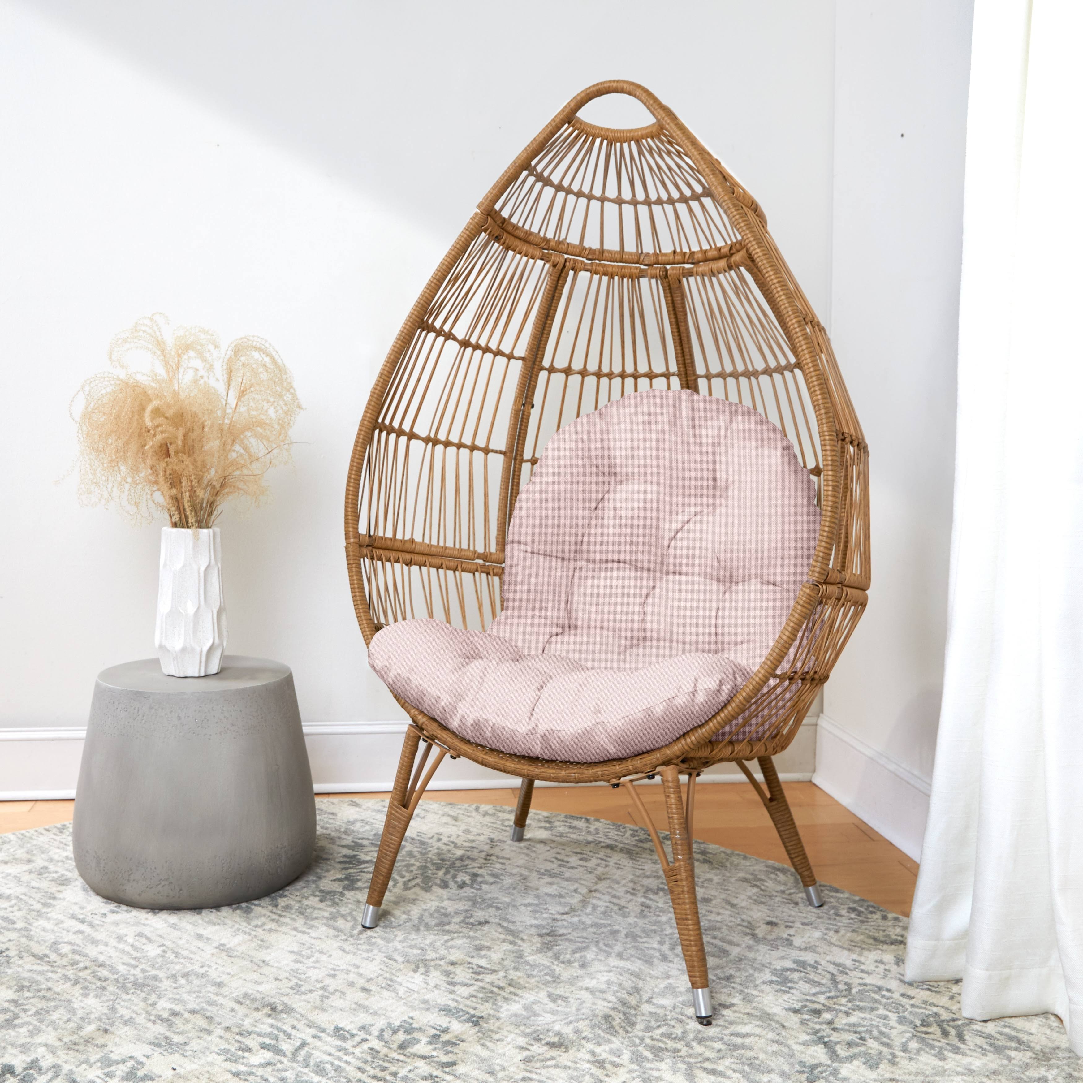 Humble + Haute Indoor Egg Chair Cushion (Cushion Only) - 44 X 27 X 4 - Blush XJ_FHWYWMEL