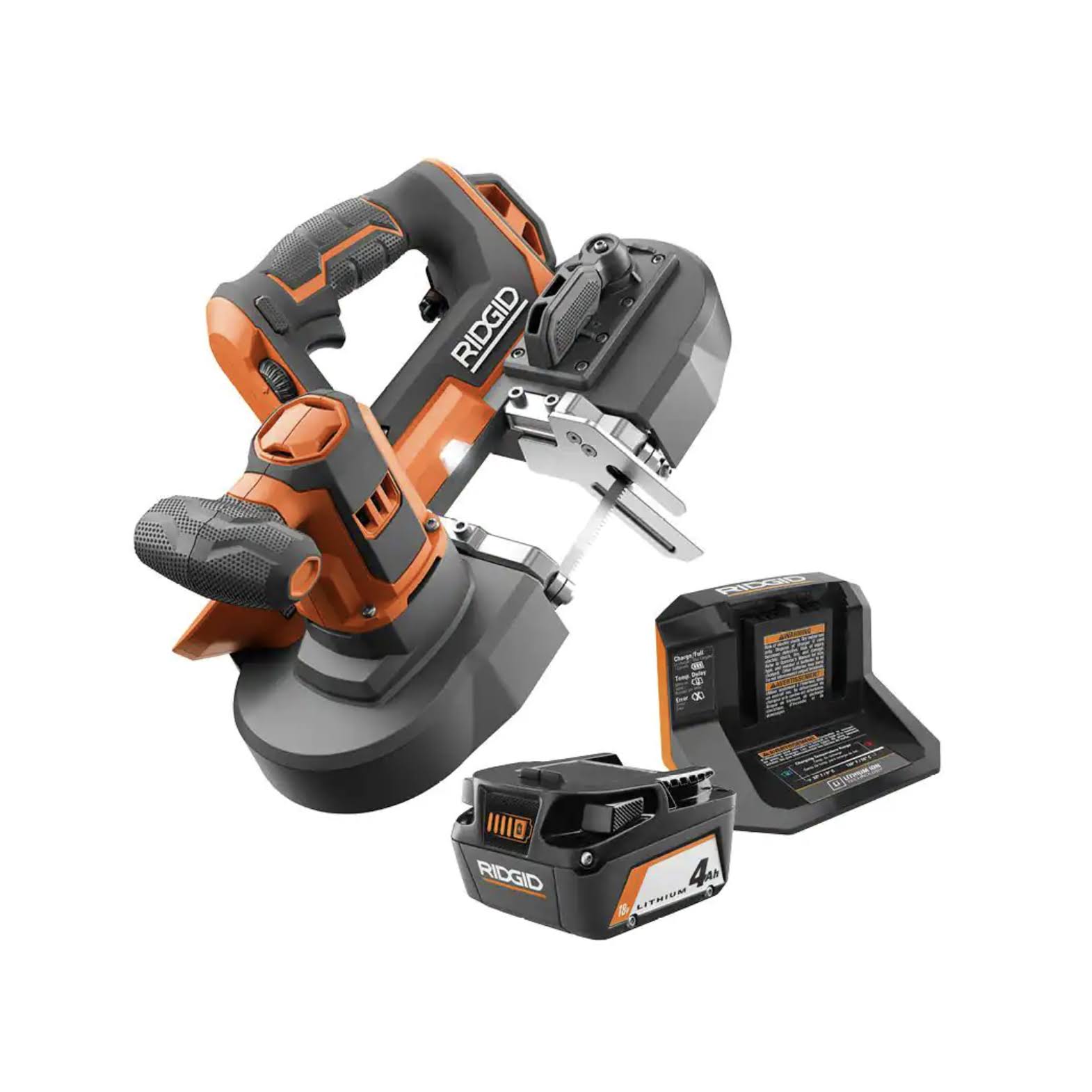 Ridgid R8604kn 18v Cordless Compact Band Saw Kit With (1) 4.0 Ah Battery And GN_CQGXGYFH