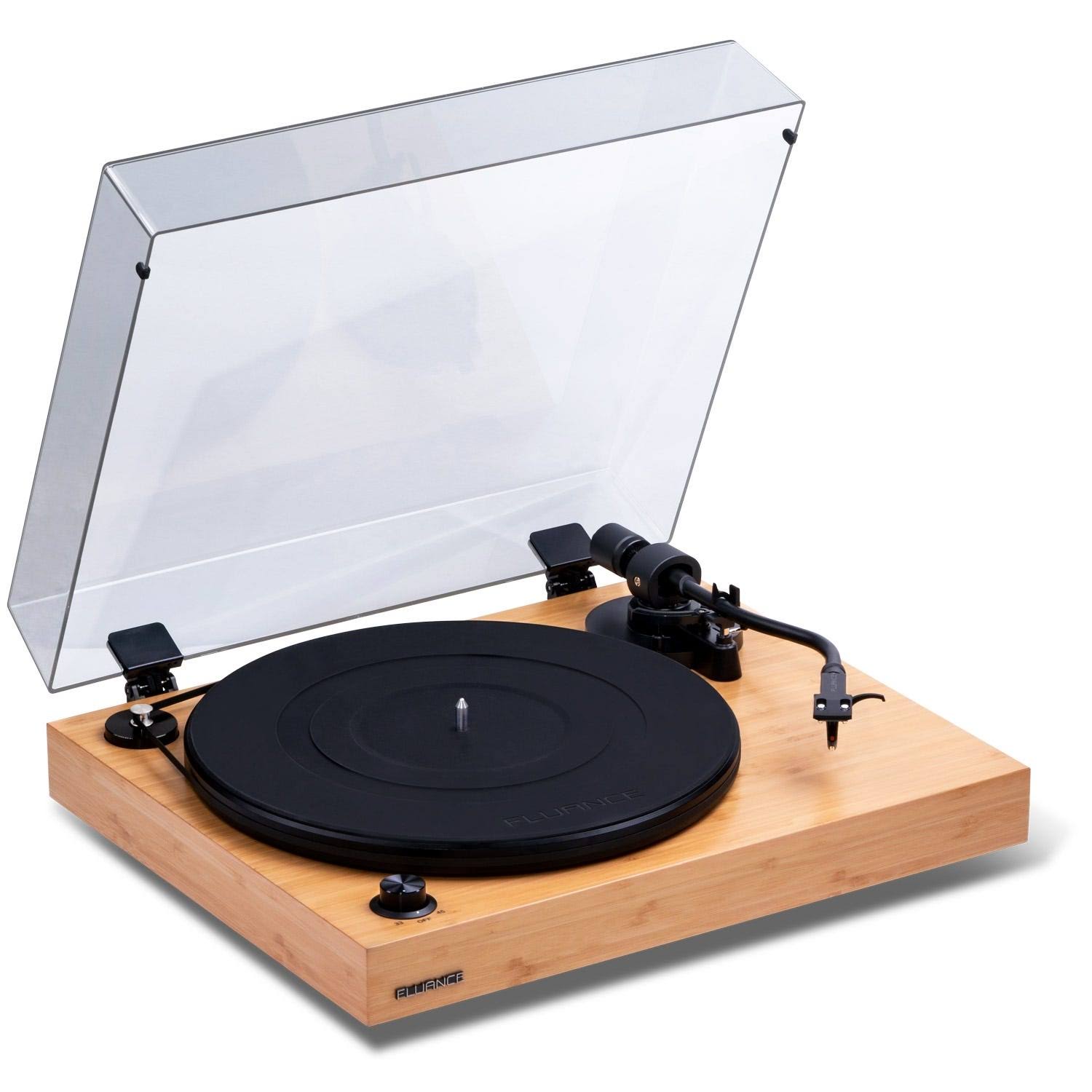 Fluance Rt82 Reference High Fidelity Vinyl Turntable Record Player With Ortofon Om10 Cartridge & Speed Control EM_JKAQE5G7