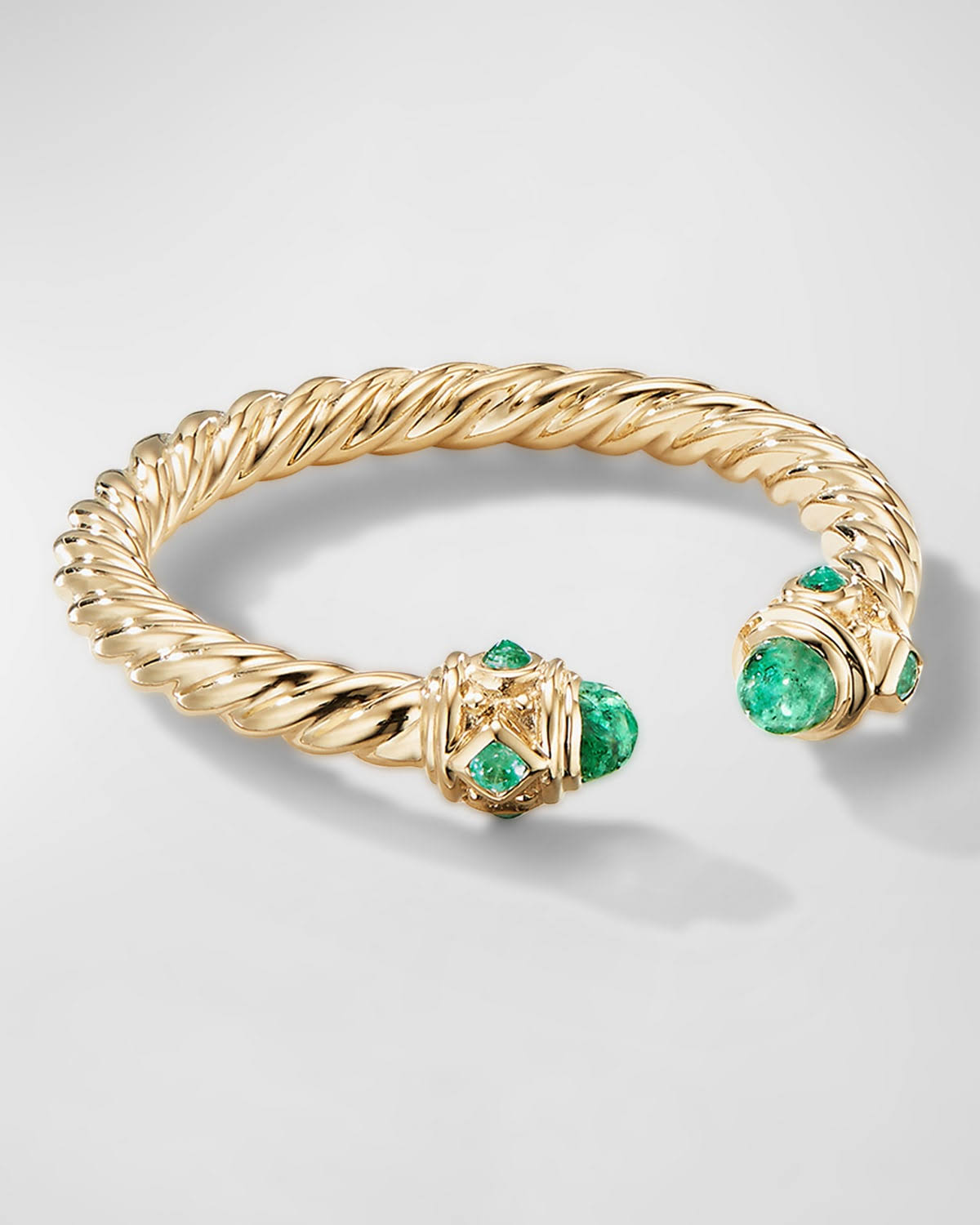 David Yurman Renaissance Full Pave Ring In 18k Gold In Y6_B131WSFR