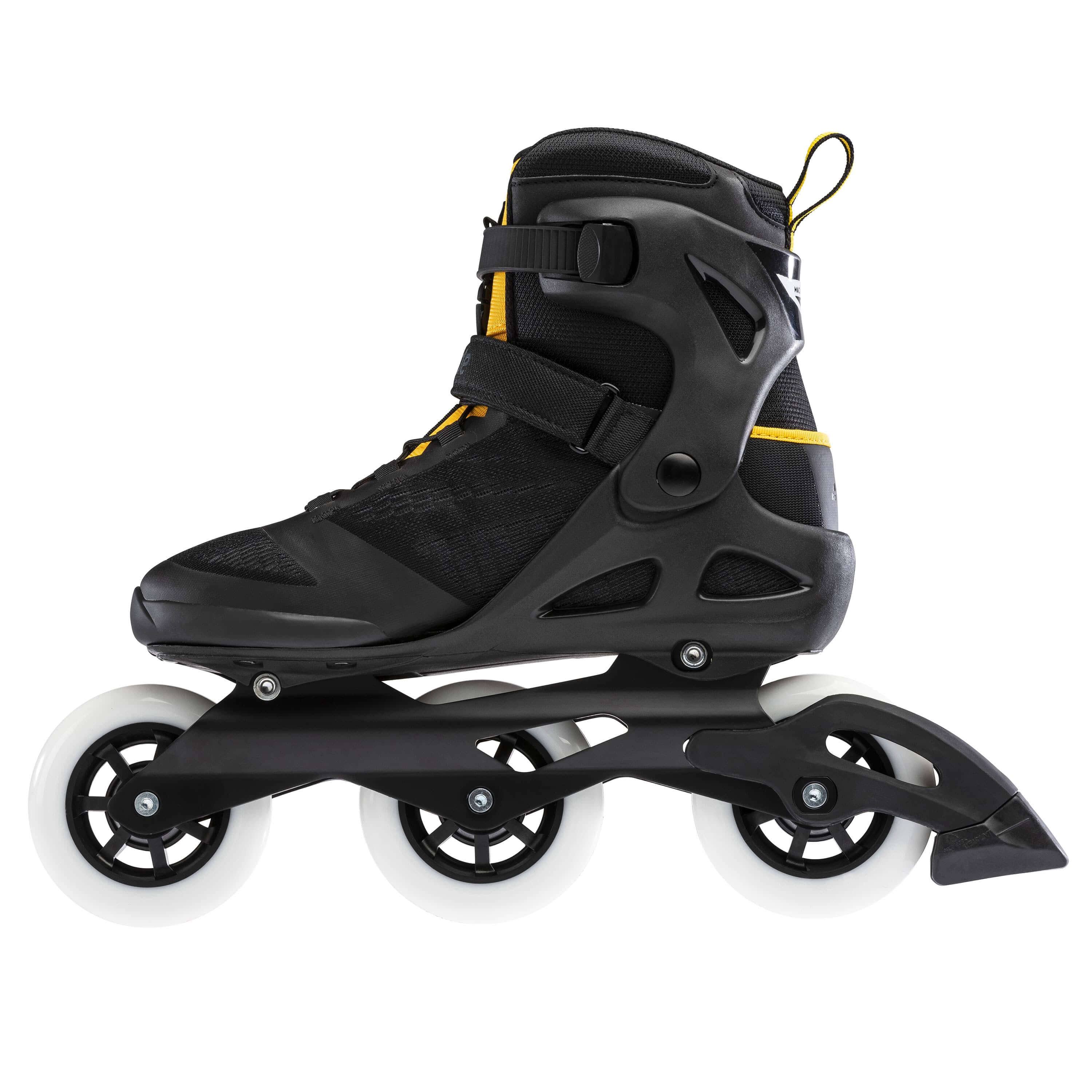 Rollerblade Macroblade 100 3wd Inline Skates Black Yellow XP_ITAGZ9J1