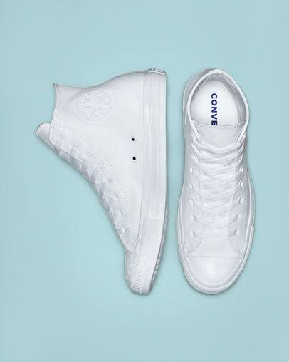 Converse Chuck Taylor All Star High Leather, Men's, Size: 4 Medium, PA_CKST1SPD
