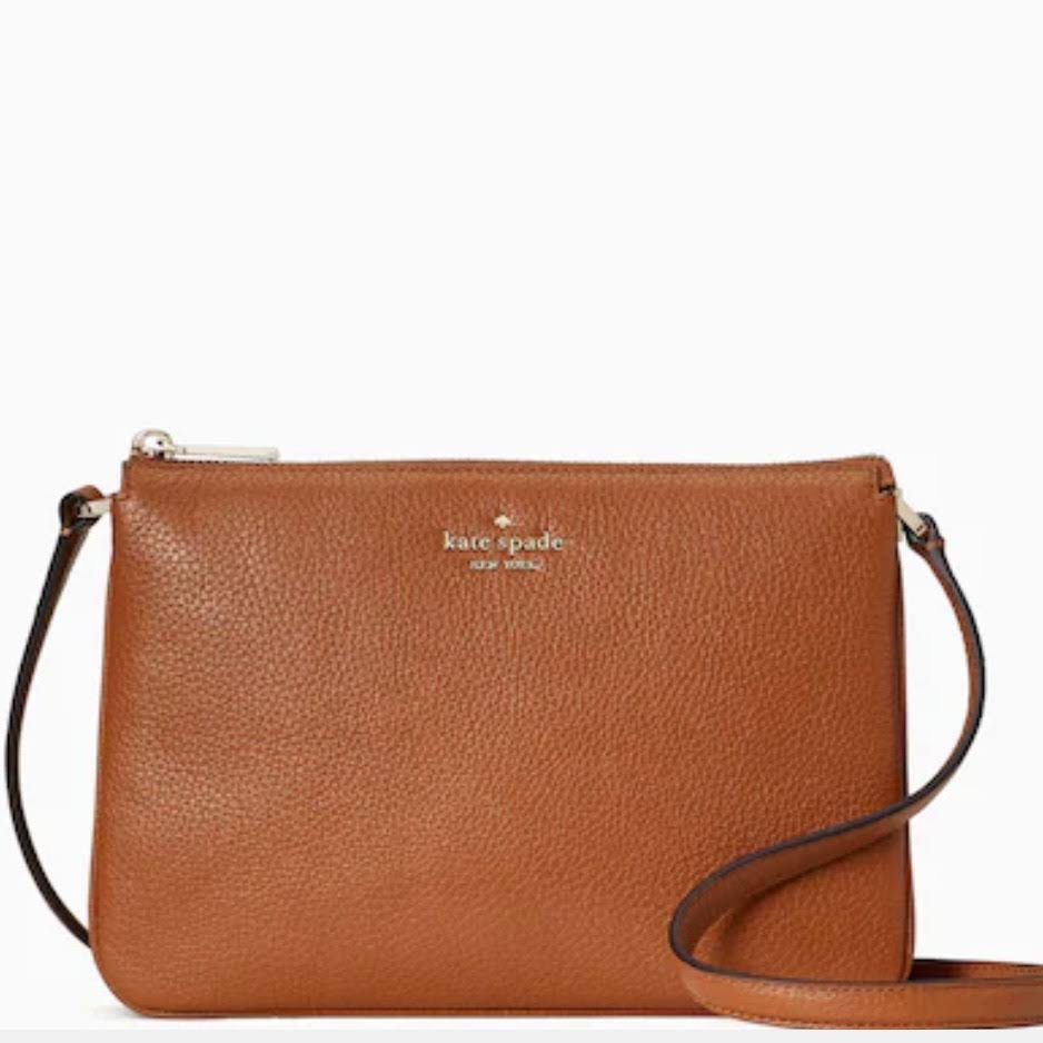 Kate Spade Bags | Kate Spade Leila Triple Gusset Crossbody | Color: Brown | Size: Os | Aire789'S K4_KX6GAKLS