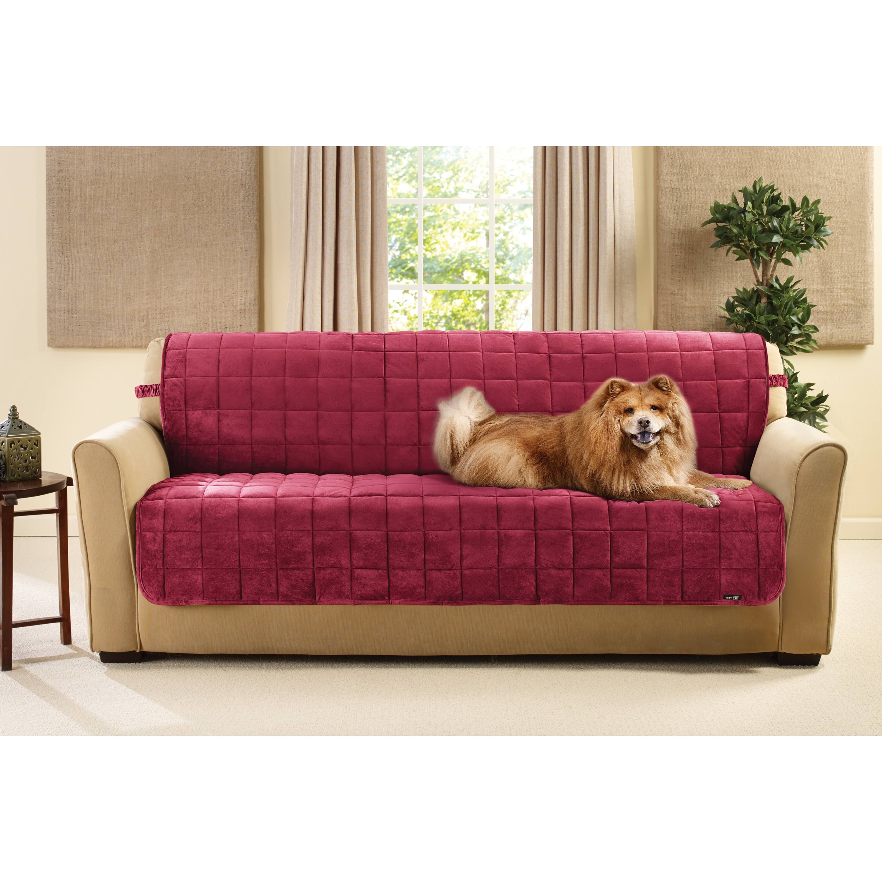 Sure Fit Deluxe Armless Sofa Slipcover In AW_NYKDDAGX