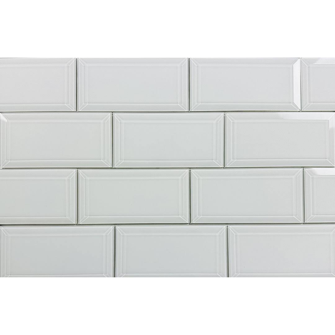 Frosted Elegance 3 X 12 Beveled Glass Subway Wall Tile 2F_4LZRRB8A