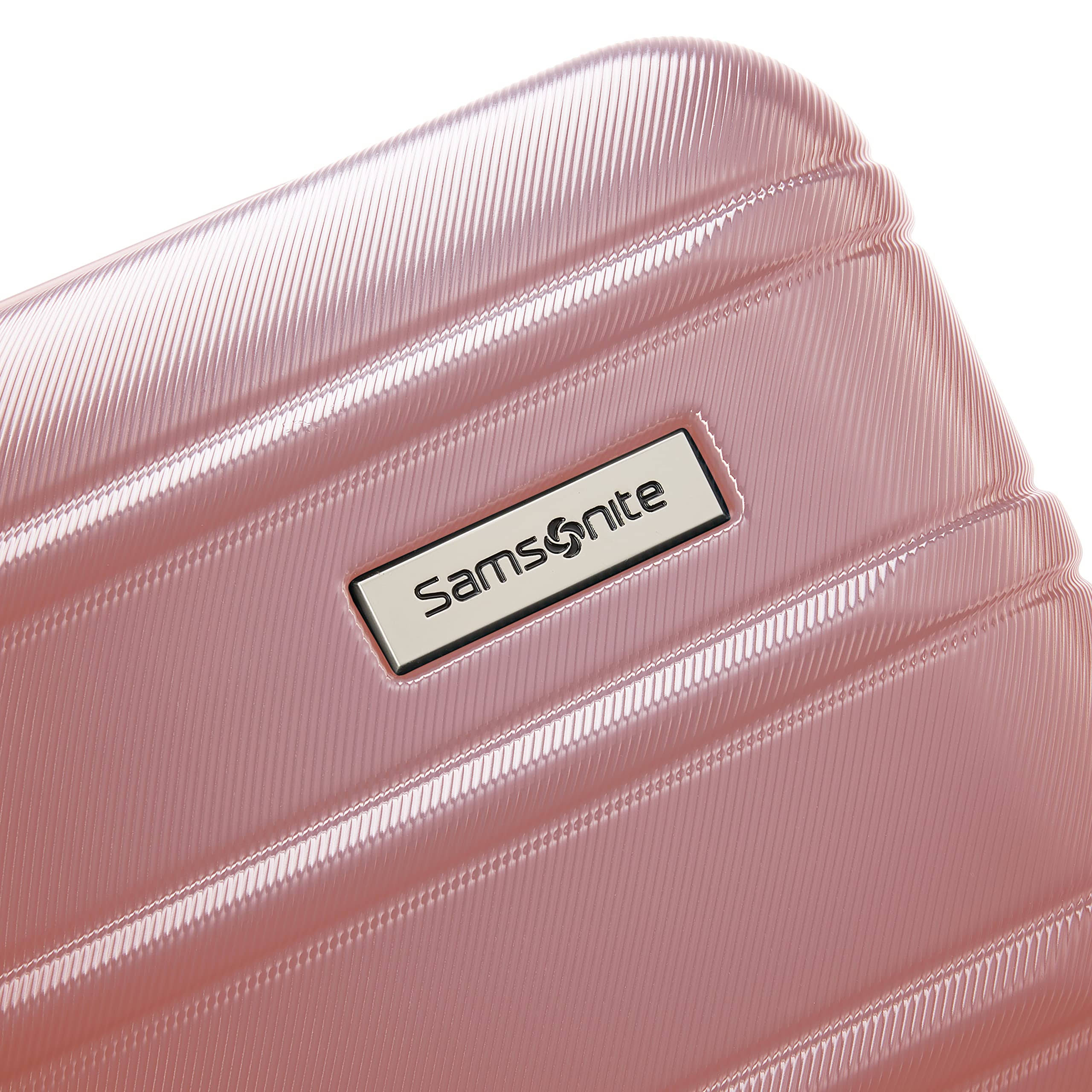 Samsonite Omni 2 Hardside Expandable Luggage With Spinner Wheels, Checked-Large 28-Inch, Rose K9_VYZPZ07B