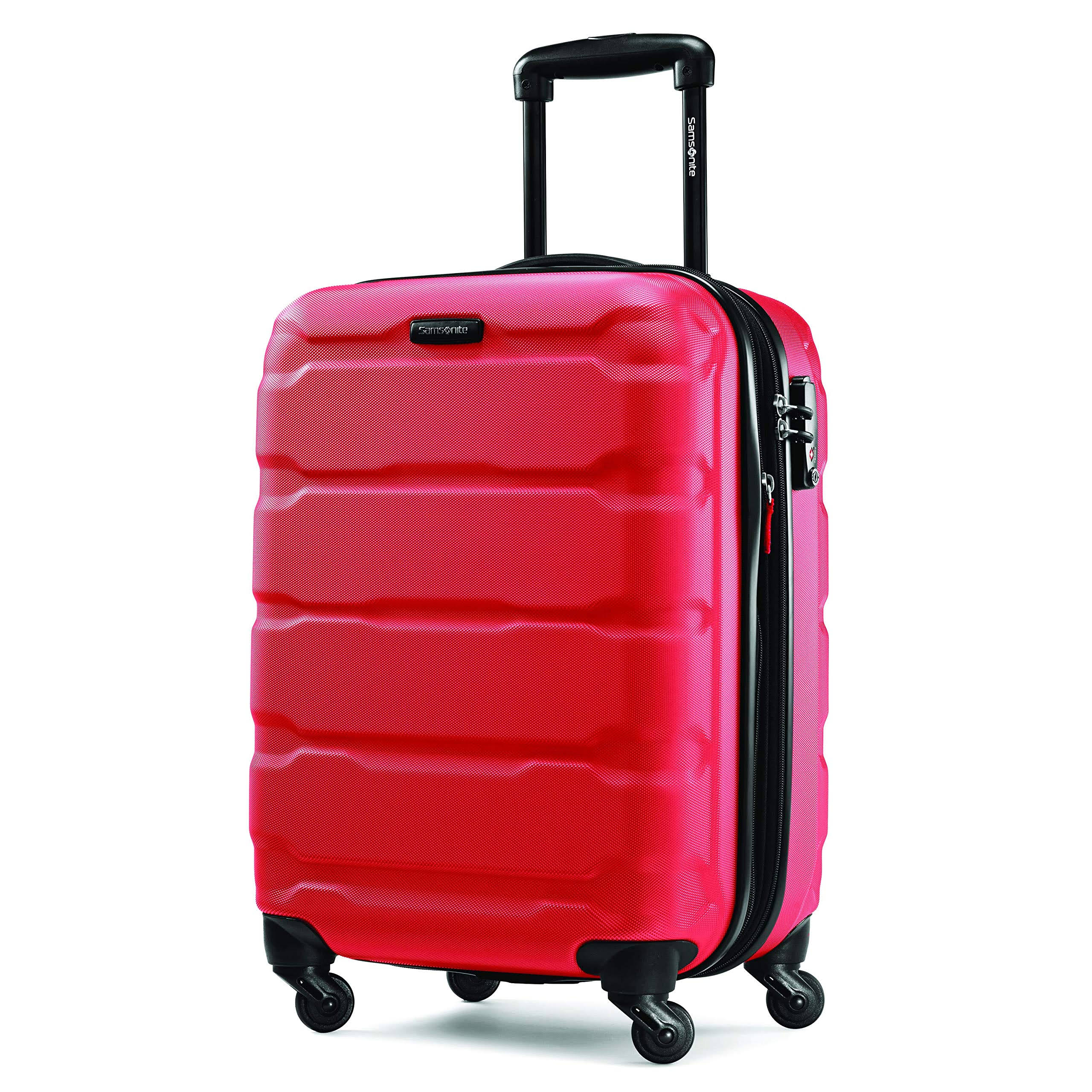 Samsonite Omni 2 Hardside Expandable Luggage With Spinner Wheels, Checked-Large 28-Inch, Rose K9_VYZPZ07B