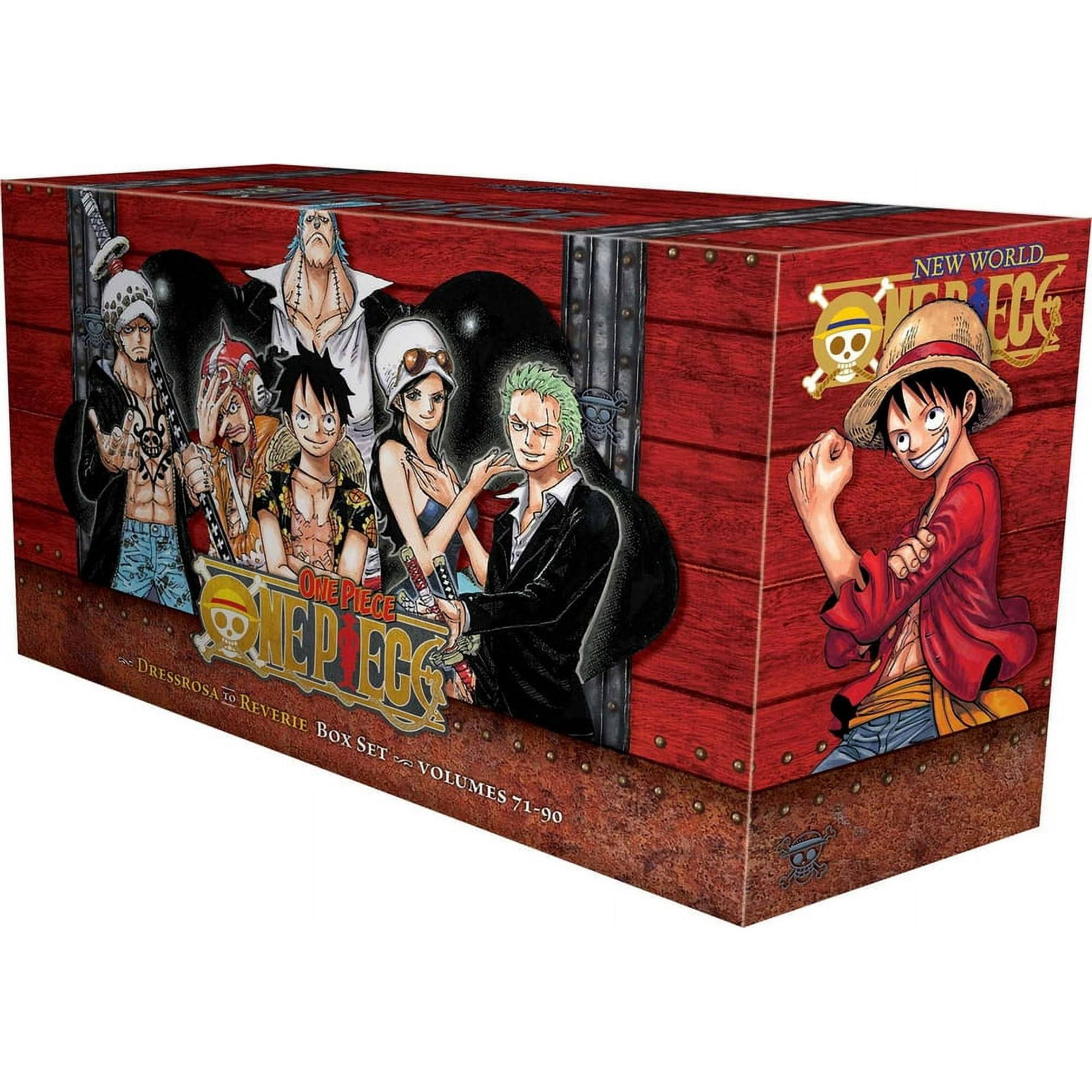 One Piece Box Set 4: Dressrosa To Reverie: Volumes 71-90 With Premium [Book] L1_6YKFL28H