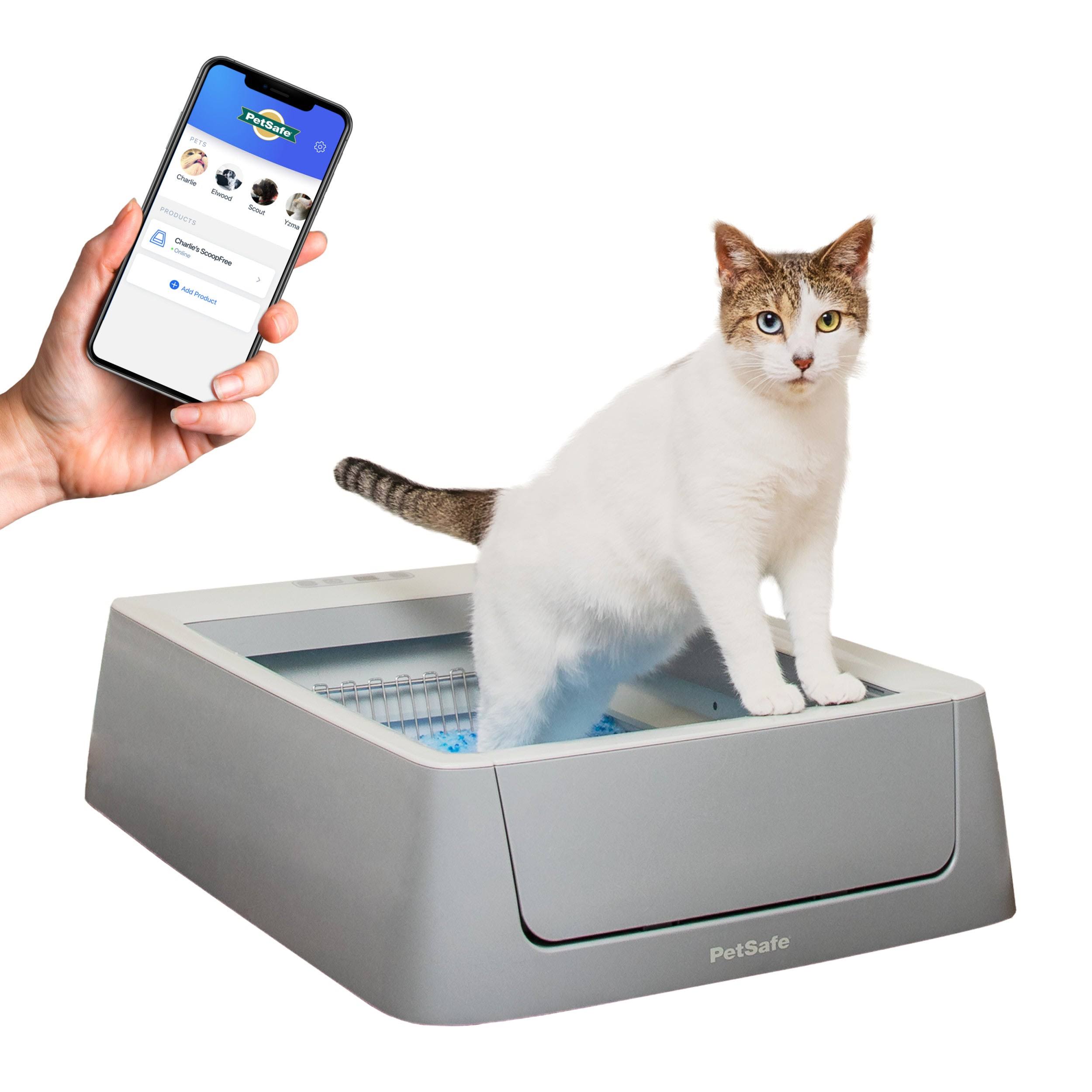 Scoopfree Smart Covered Self-Cleaning Litter Box EC_HZGJVGBX